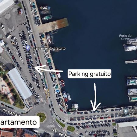 Apartamento P2 O Grove Centro Con Vistas Al Mar Exterior foto