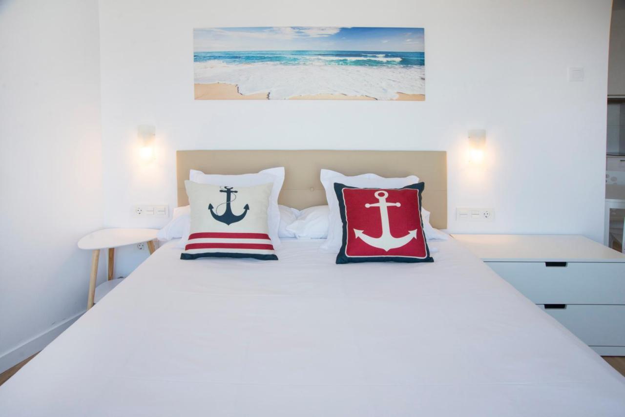 Apartamento P2 O Grove Centro Con Vistas Al Mar Exterior foto