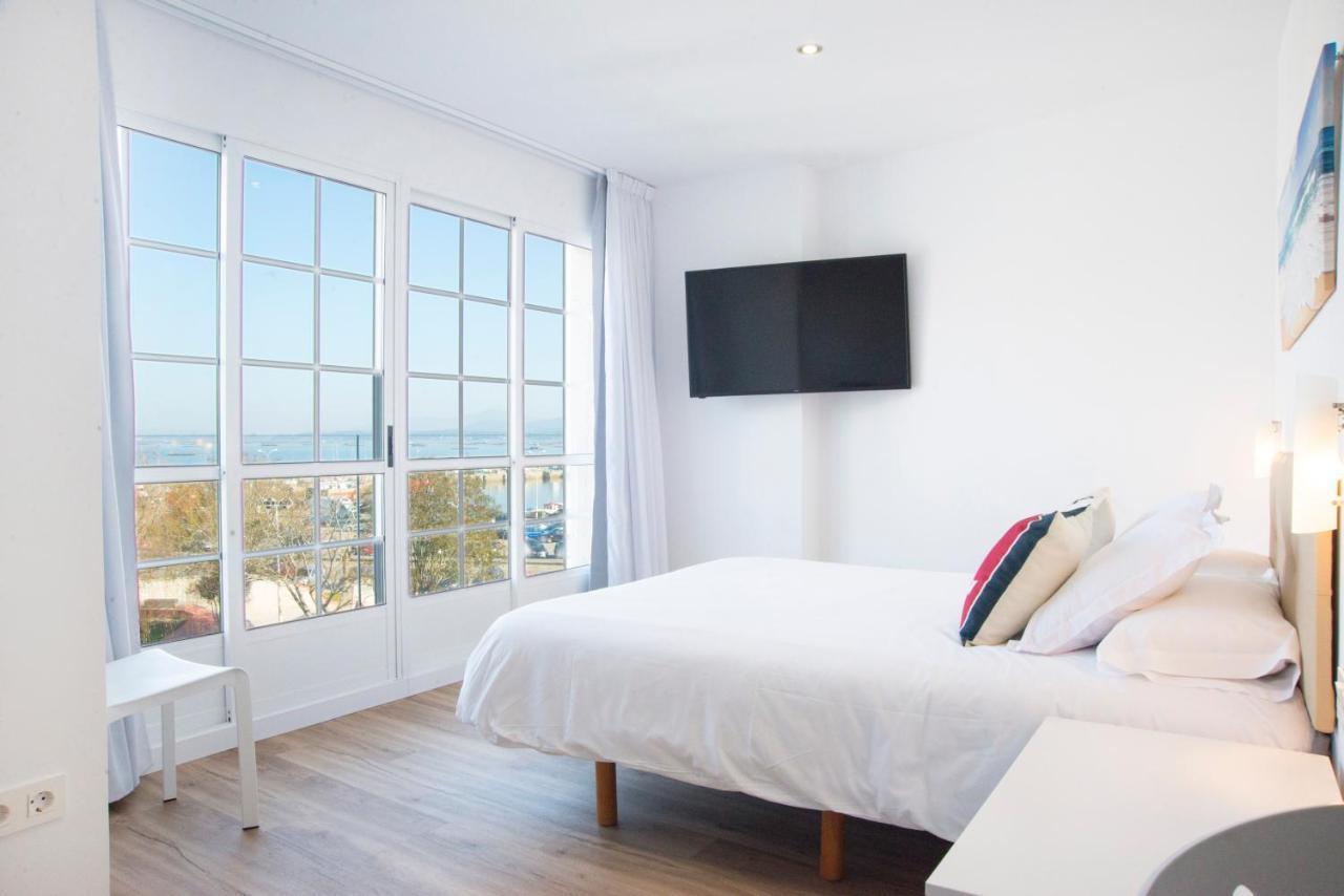 Apartamento P2 O Grove Centro Con Vistas Al Mar Exterior foto