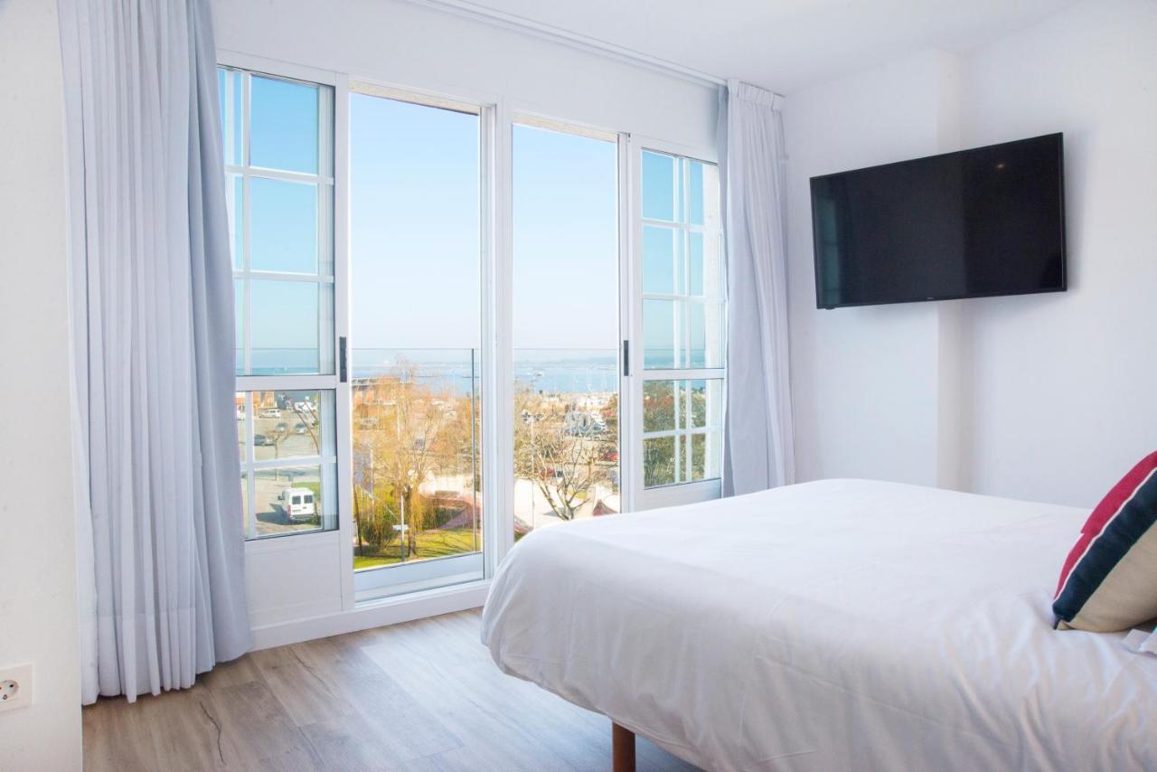 Apartamento P2 O Grove Centro Con Vistas Al Mar Exterior foto